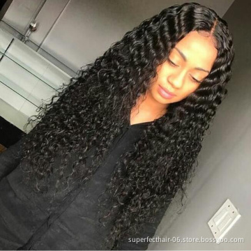 Water 13*4 HD Lace Wigs 150% Density Brazilian Virgin Hair For Black Women 100%  Human Hair Lace Wig